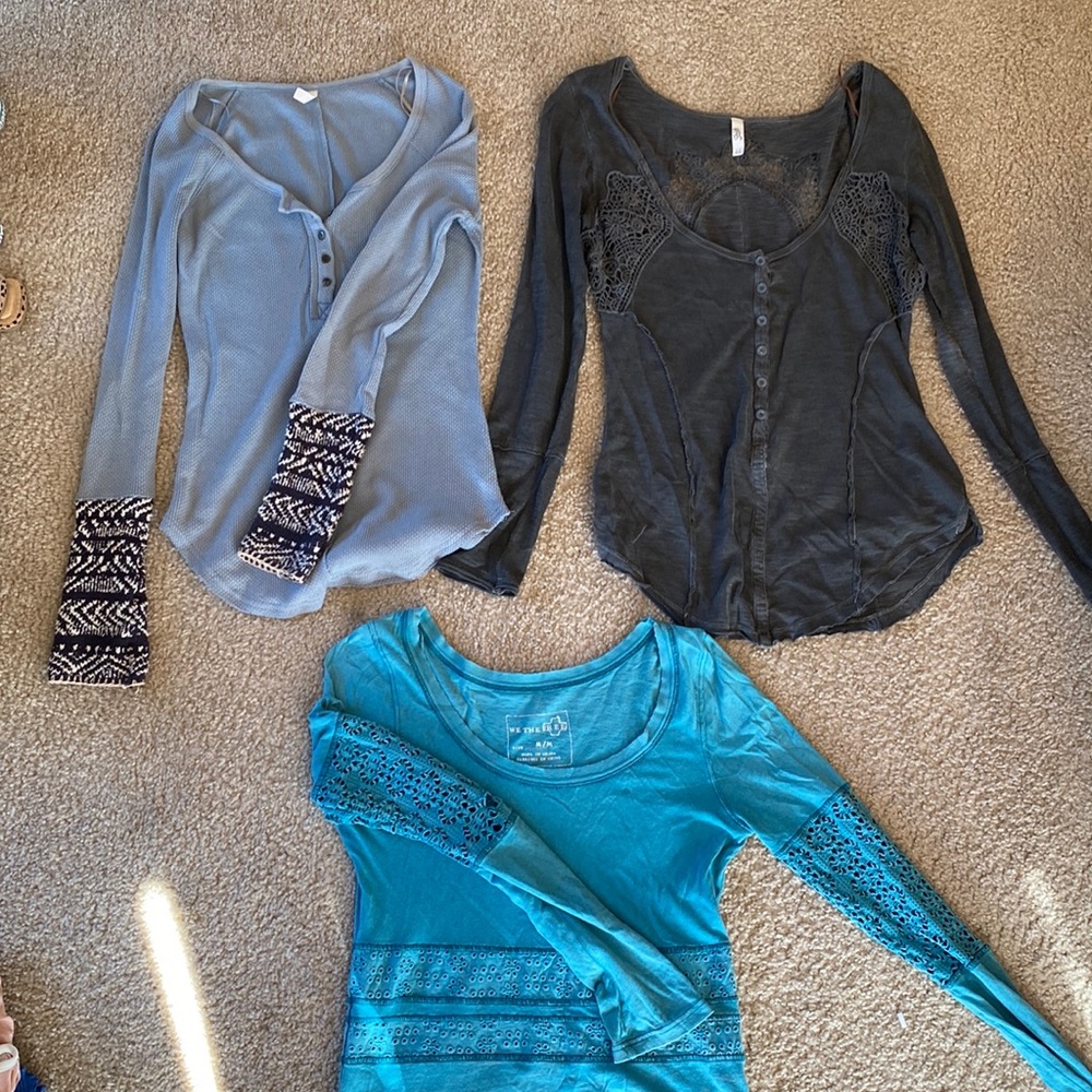 Free People long sleeve bundle